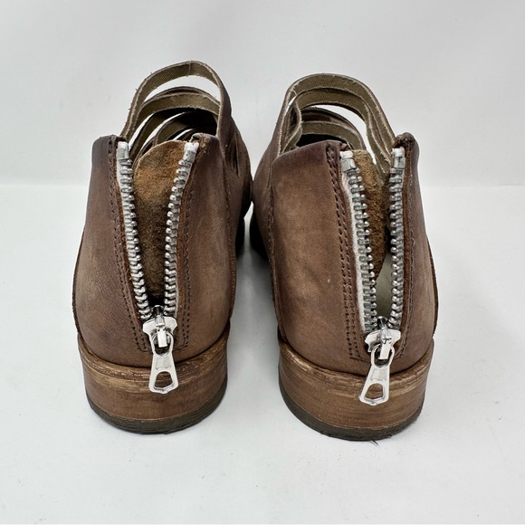 Free People Lost Valley Ankle Boot Brown Size EU 38 US 8 - Picture 5 of 10